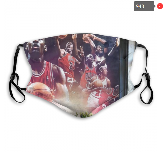 NBA Chicago Bulls #14 Dust mask with filter->nba dust mask->Sports Accessory